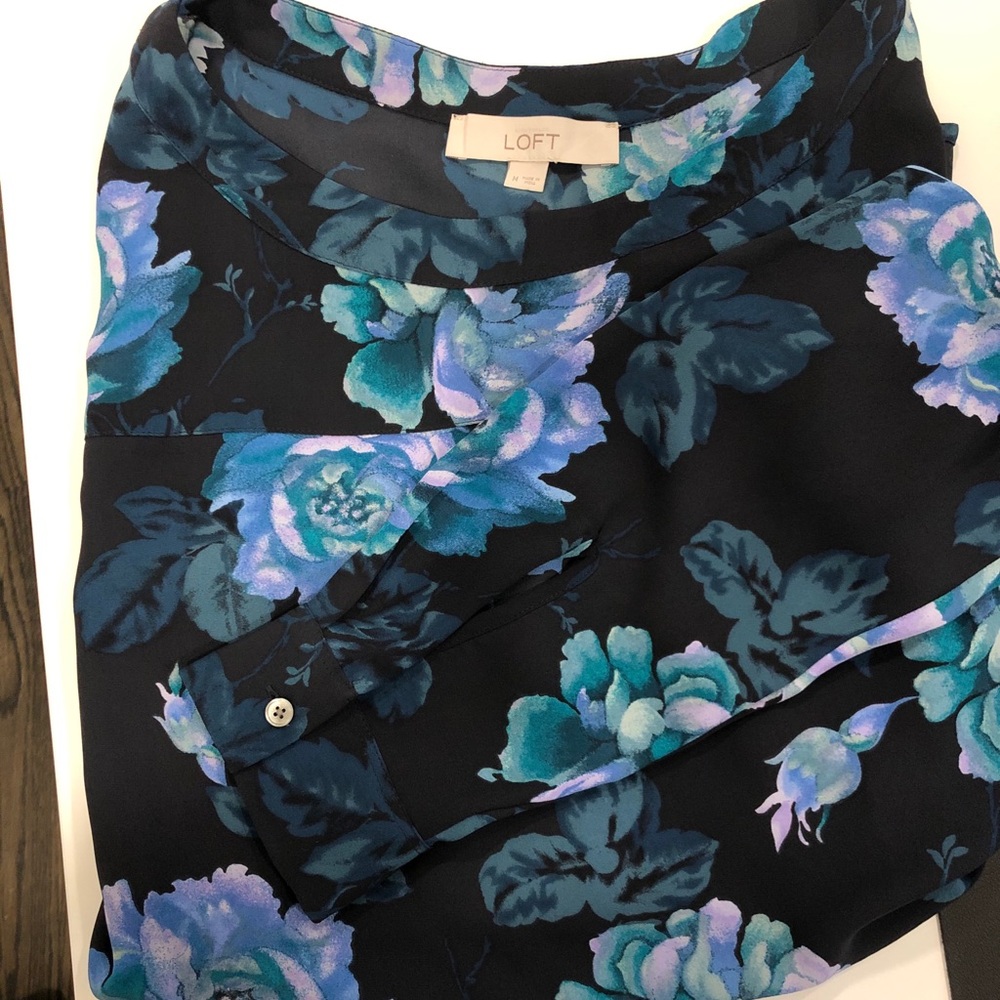 Loft Floral Blouse